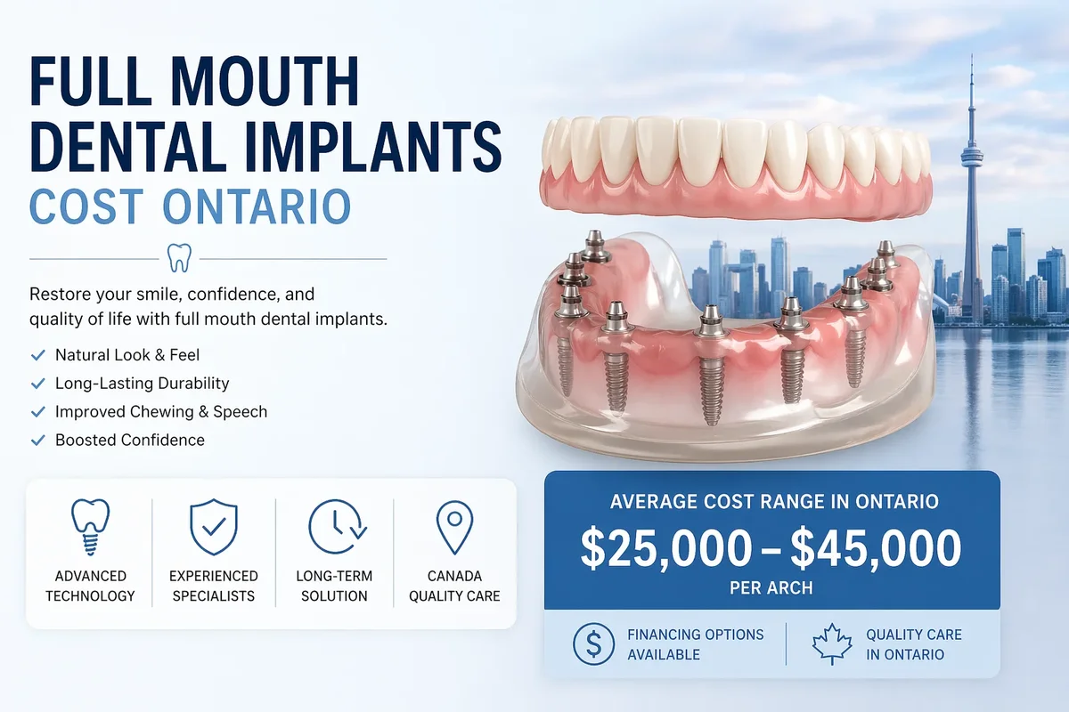 Full Mouth Dental Implants Cost Ontario: Complete Guide 5 full mouth dental implants cost ontario