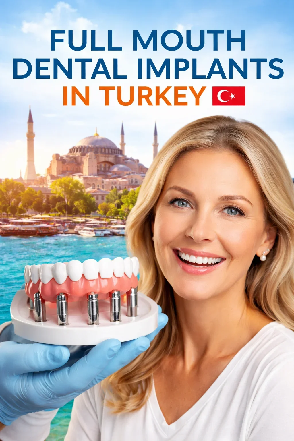 Full Mouth Dental Implants in Turkey 5 full mouth dental implants in turkey