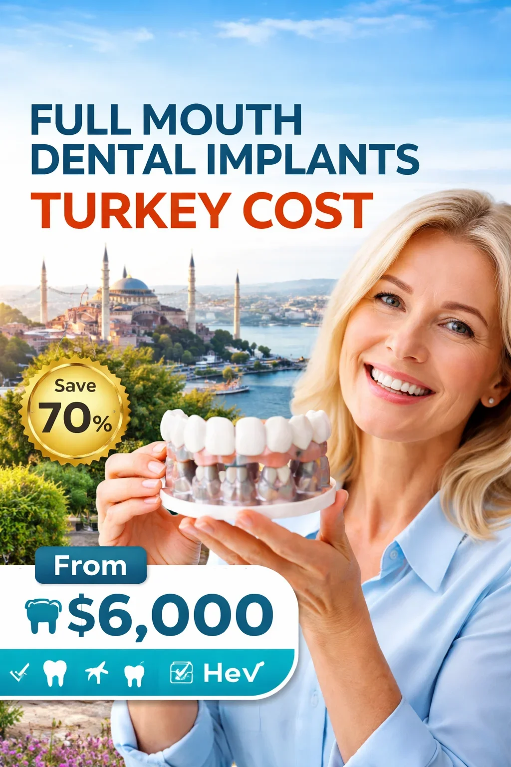 Full Mouth Dental Implants Turkey Cost: Complete Guide 5 full mouth dental implants turkey cost
