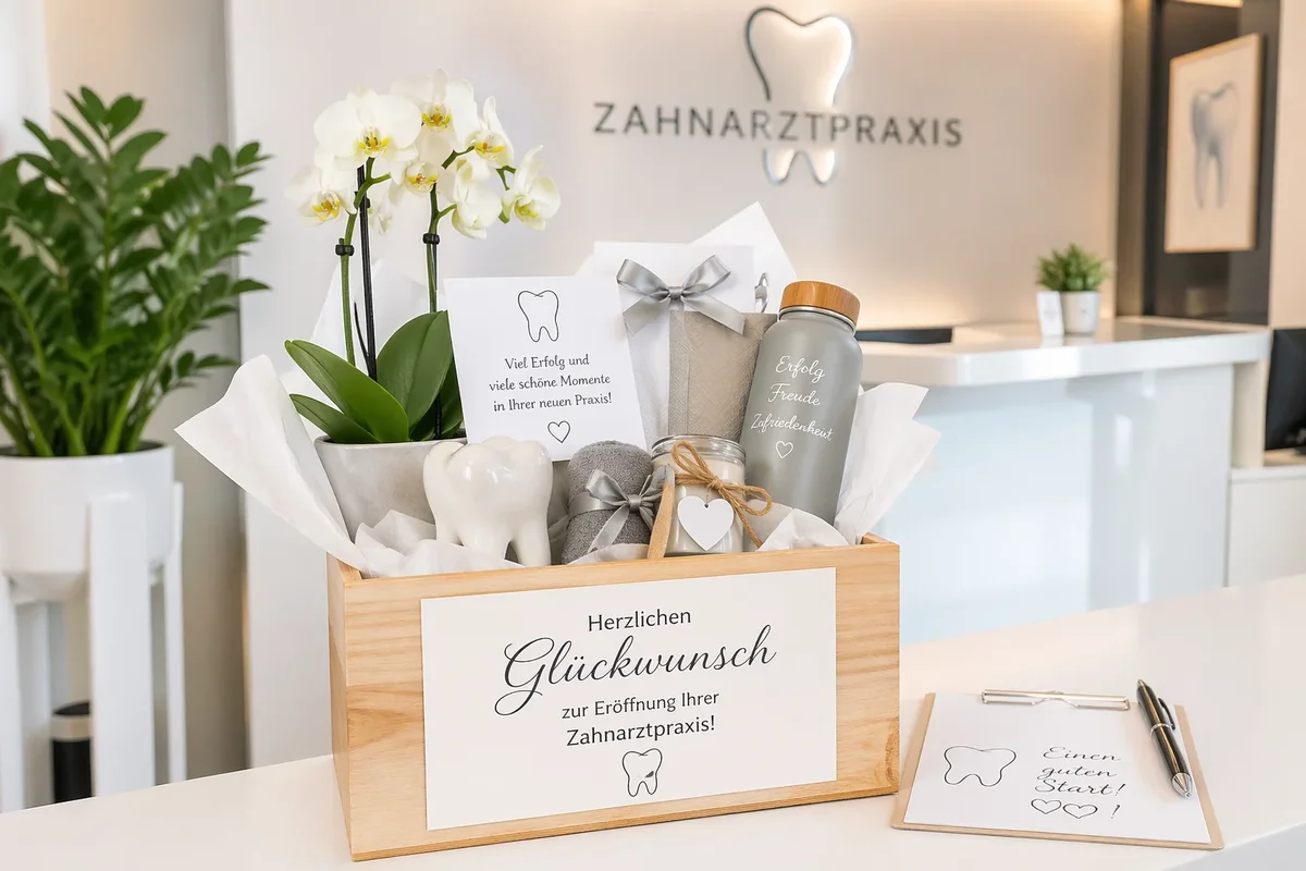 Geschenk Praxiseröffnung Zahnarzt: 7 stilvolle Ideen 5 geschenk praxiseröffnung zahnarzt