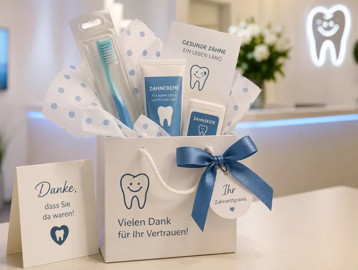 geschenk zahnarztpraxis