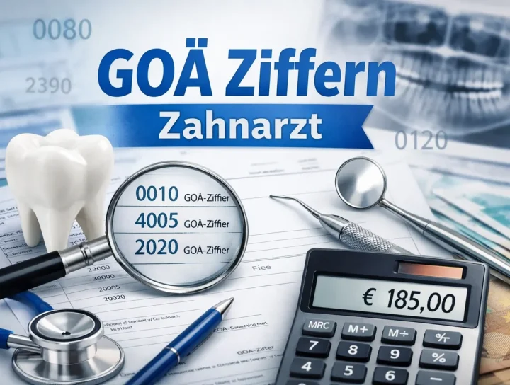 goä ziffern zahnarzt