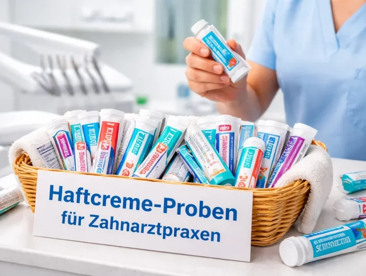haftcreme proben für zahnarztpraxen