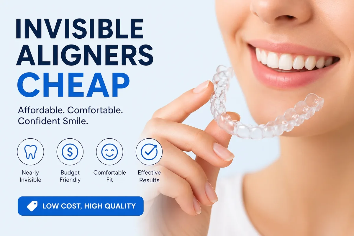 Invisible Aligners Cheap: Complete Guide to Affordable Smile Transformation 5 invisible aligners cheap