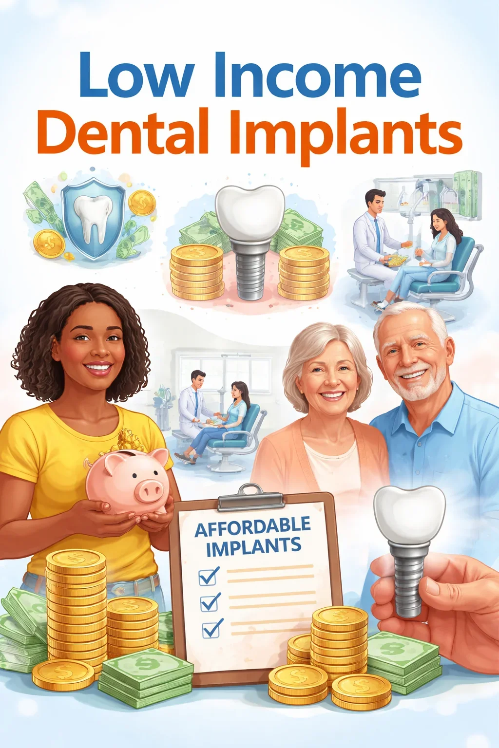 Low Income Dental Implants: Complete Affordable Guide 5 low income dental implants