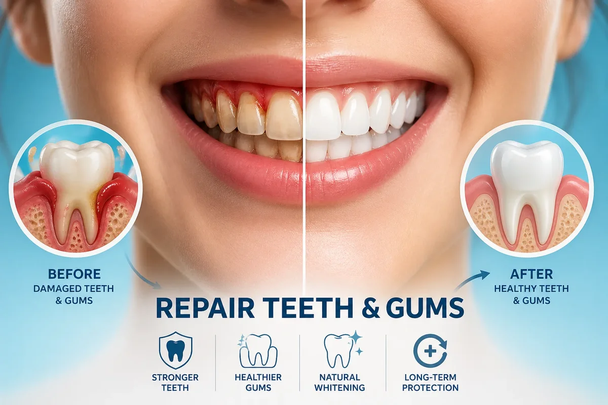 Repair Teeth and Gums: 9 Proven Ways 5 repair teeth and gums