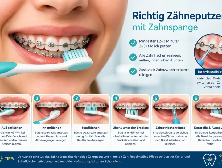 richtig zähneputzen mit zahnspange: Der vollständige Leitfaden für gesunde Zähne 4 richtig zähneputzen mit zahnspange