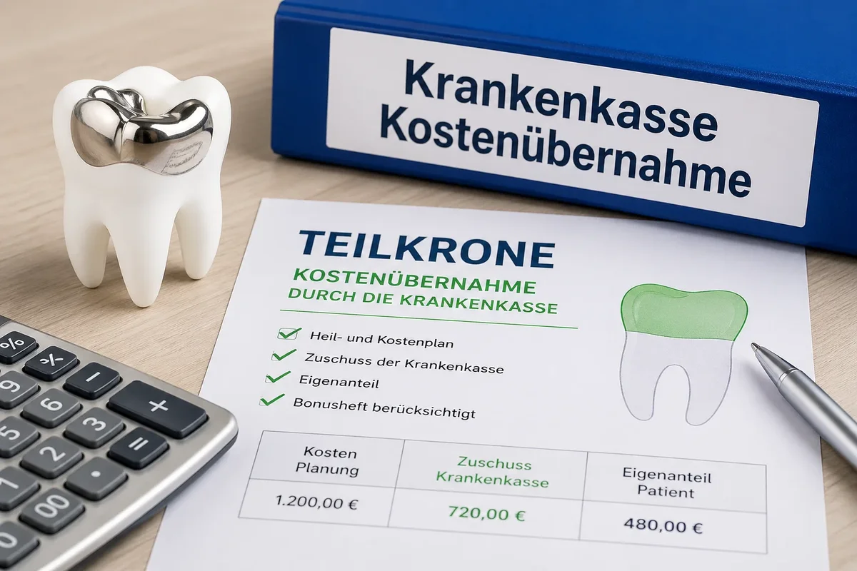 Teilkrone Kostenübernahme Krankenkasse: Alles Wichtige im Überblick 5 teilkrone kostenübernahme krankenkasse