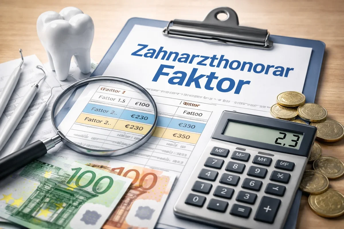Zahnarzthonorar Faktor: Alles, was Sie wissen müssen 5 zahnarzthonorar faktor