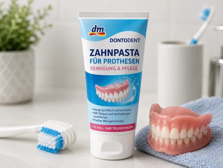 zahnpasta für prothesen dm