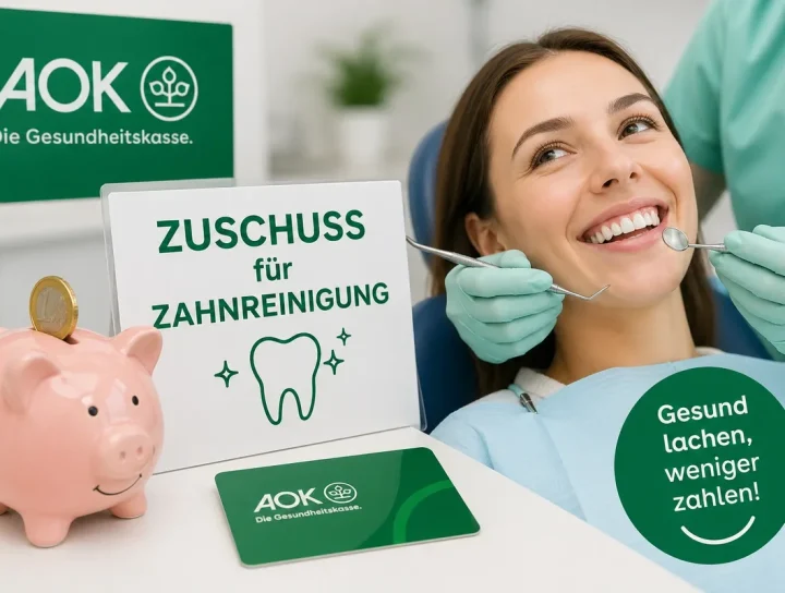 zuschuss für zahnreinigung aok