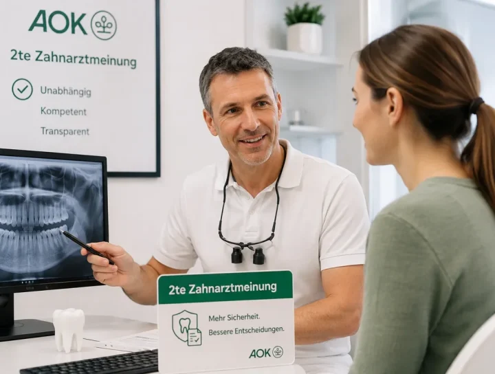 2te zahnarztmeinung aok