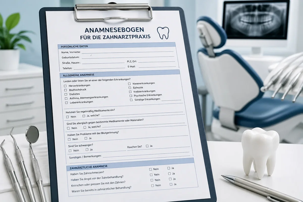 Anamnesebogen für Zahnarztpraxis: Der vollständige Leitfaden 5 anamnesebogen für zahnarztpraxis