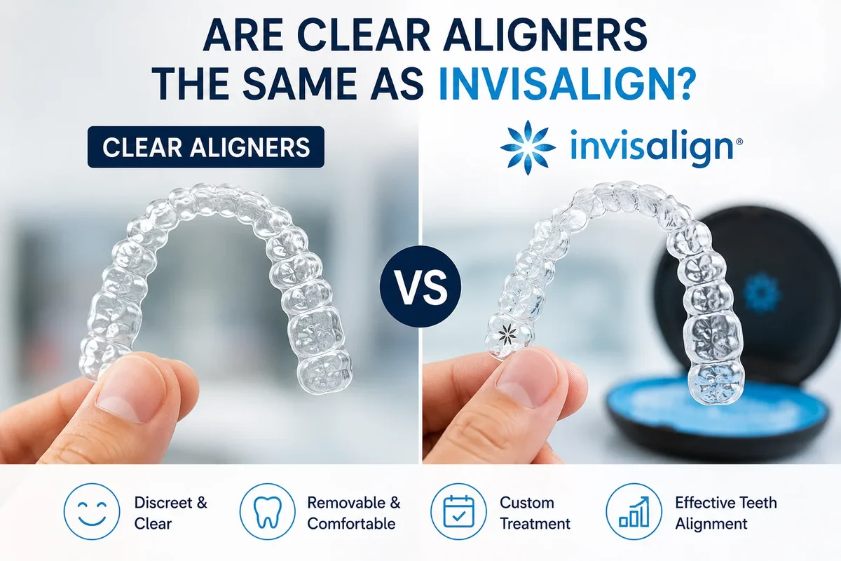 Are Clear Aligners the Same as Invisalign 5 are clear aligners the same as invisalign
