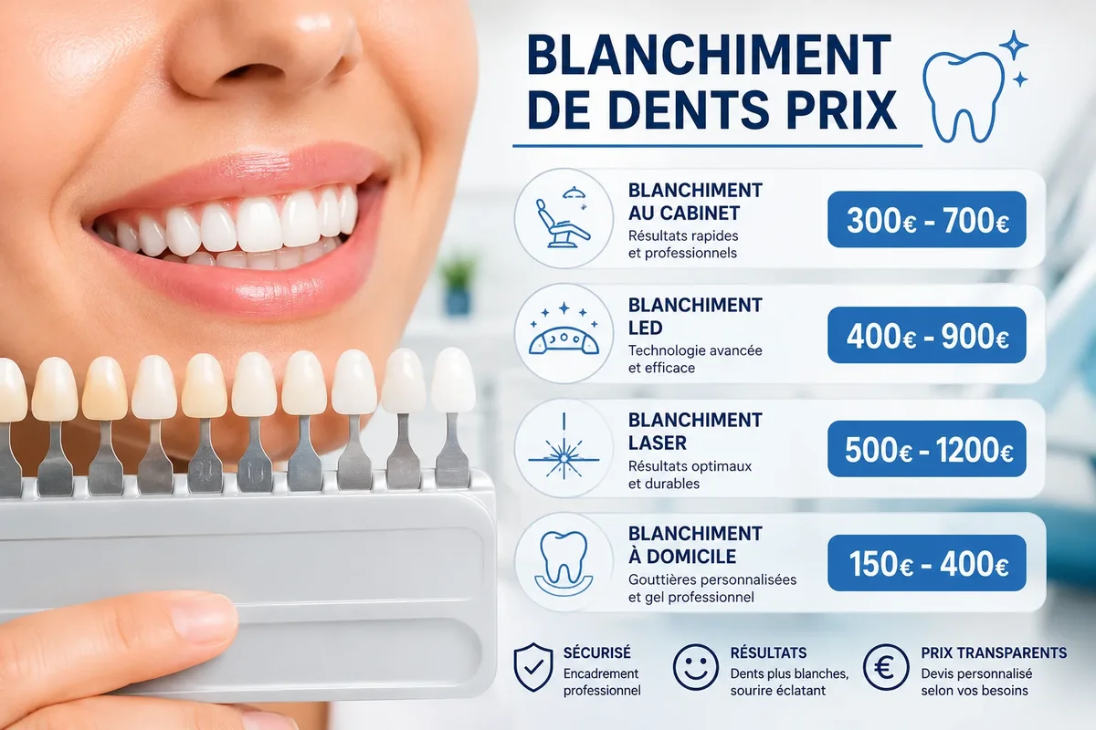 Blanchiment de dents prix : tout savoir avant de commencer 5 blanchiment de dents prix