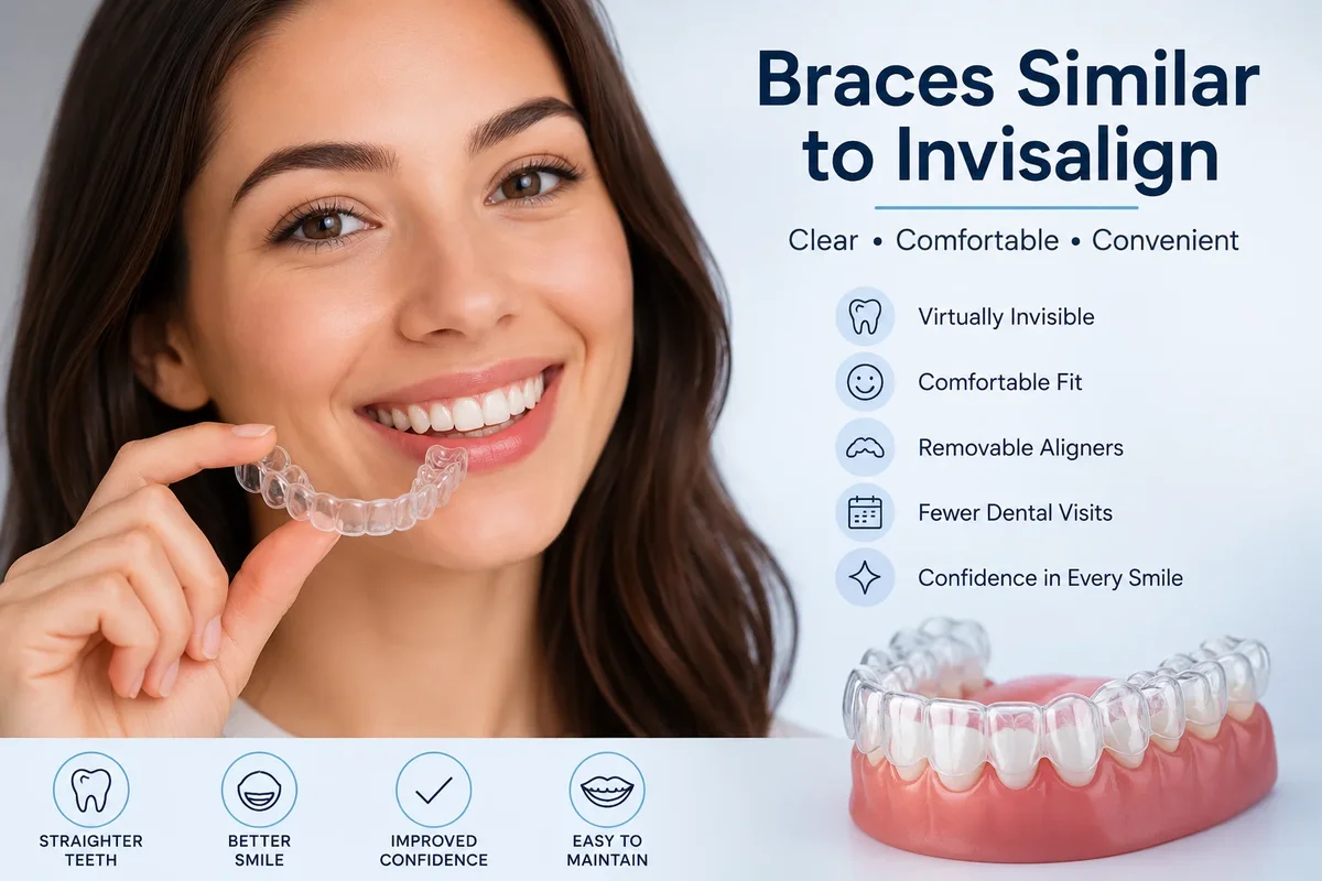 Braces Similar to Invisalign: Complete Treatment Guide 5 braces similar to invisalign