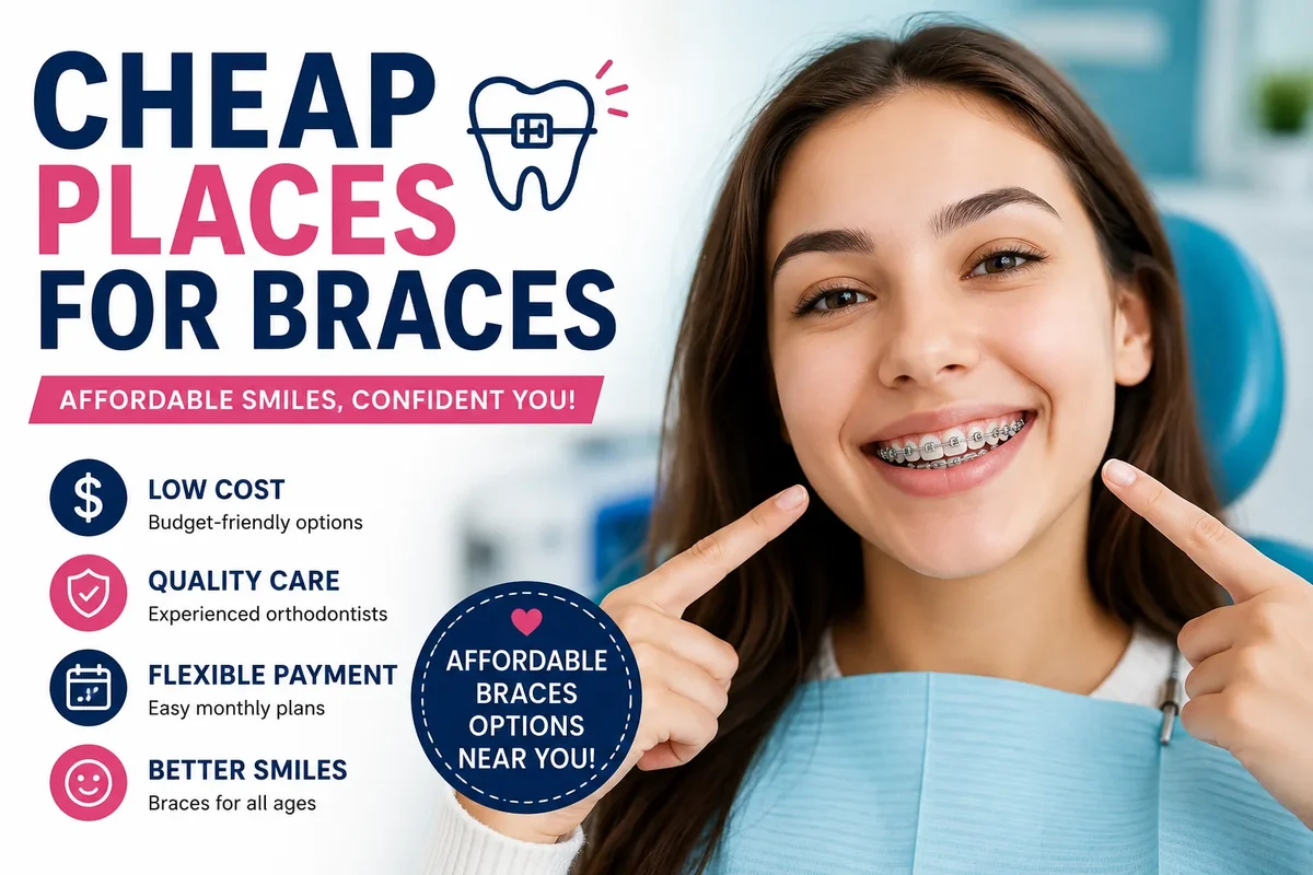 Cheap Places for Braces: Affordable Ways to Get a Better Smile 5 cheap places for braces