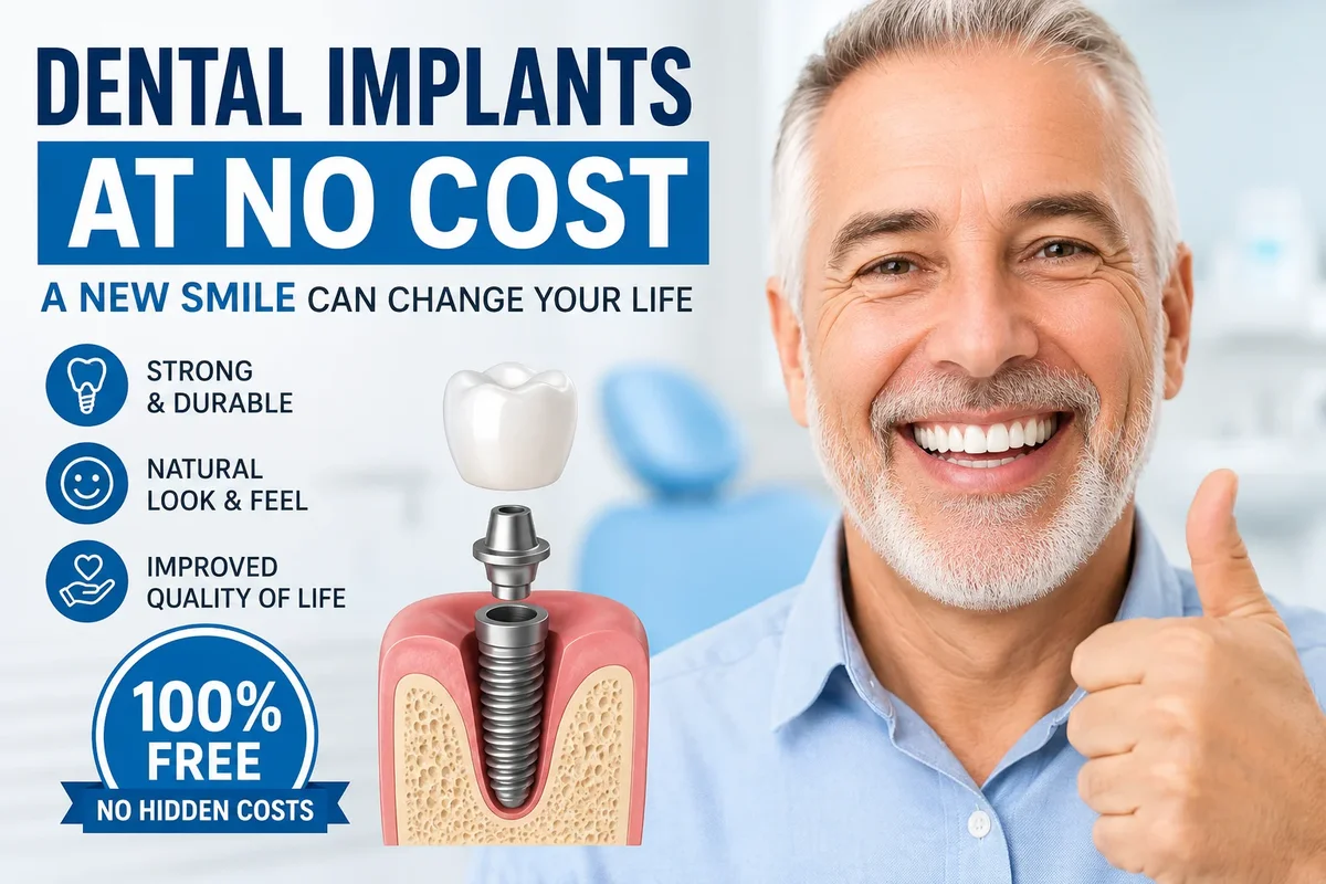 Dental Implants at No Cost 5 dental implants at no cost