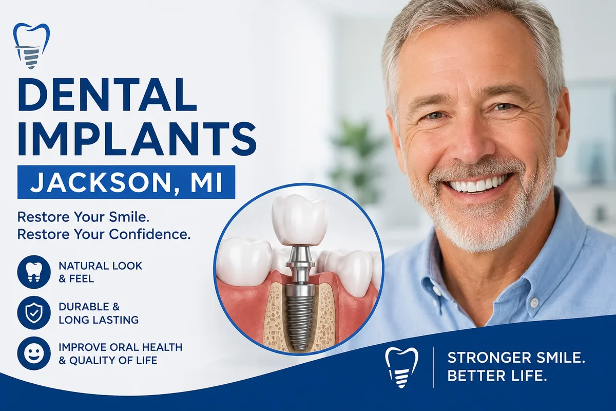 Dental Implants Jackson MI 5 dental implants jackson mi