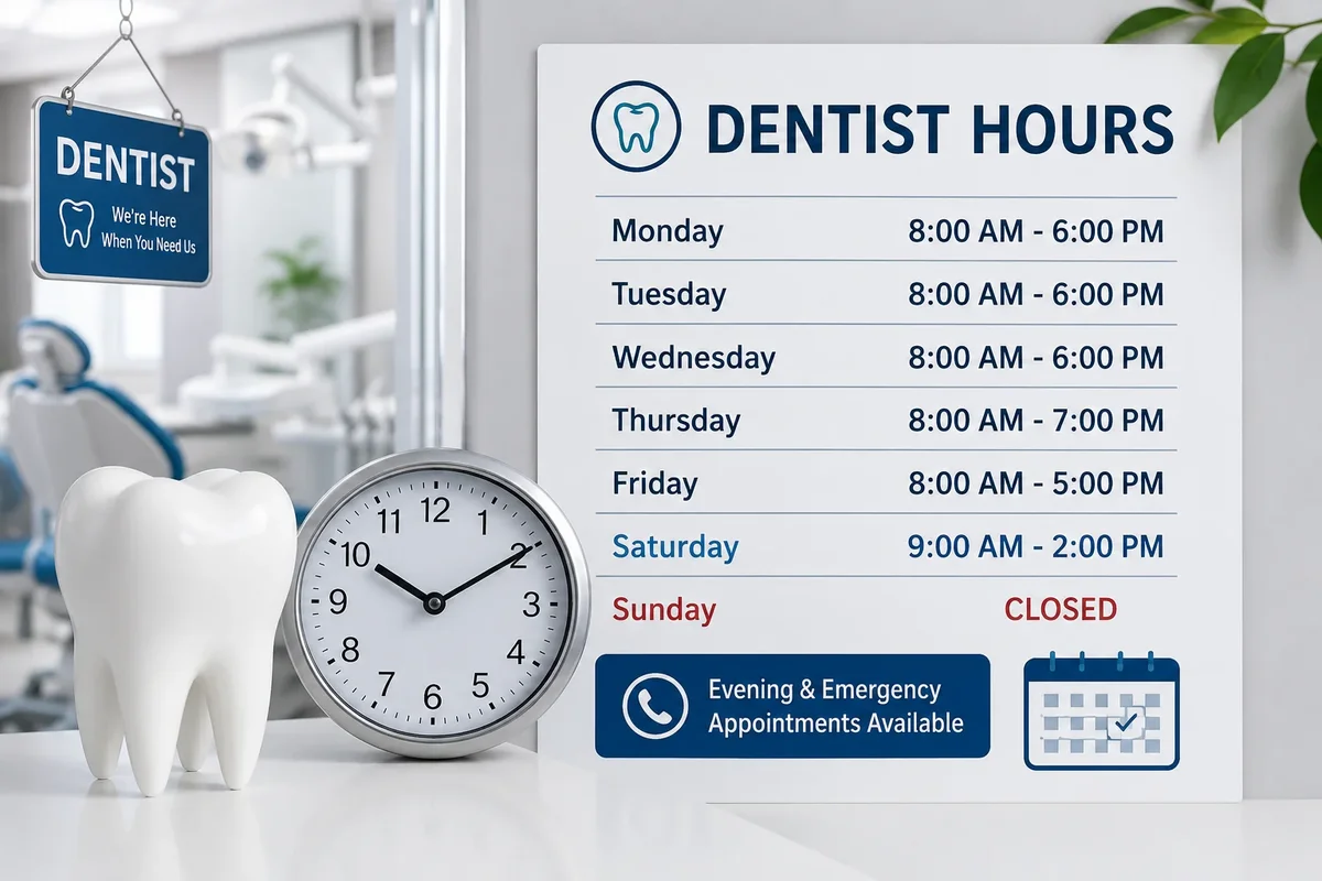 Dentist Hours: 9 Important Facts Patients Should Know 5 dentist hours