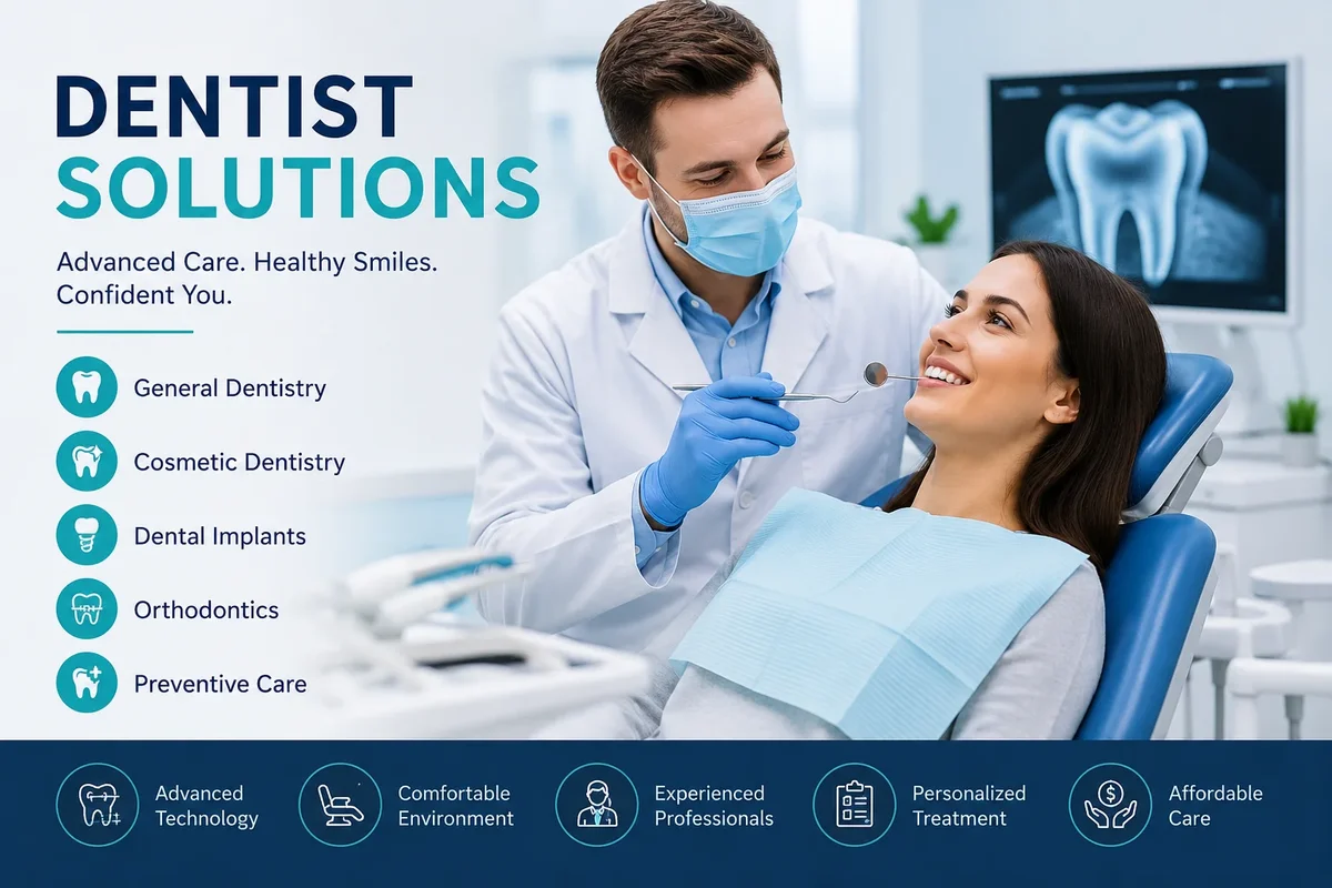 Dentist Solutions for a Healthier and Brighter Smile 5 dentist solutions