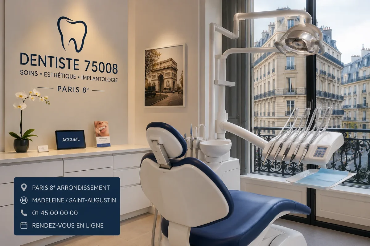 Dentiste 75008 : Guide Complet Pour Des Soins Dentaires de Qualité à Paris 5 dentiste 75008