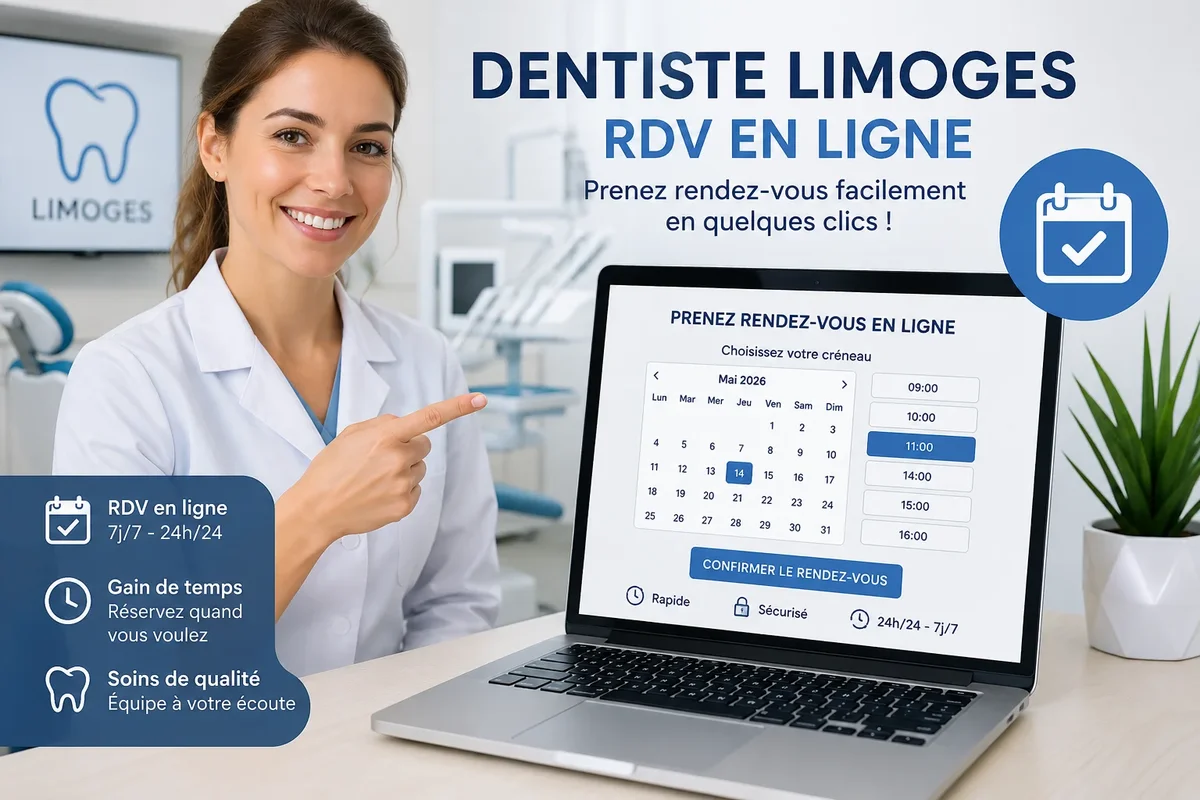 Dentiste Limoges RDV en Ligne : Tout Savoir pour Réserver Rapidement 5 dentiste limoges rdv en ligne