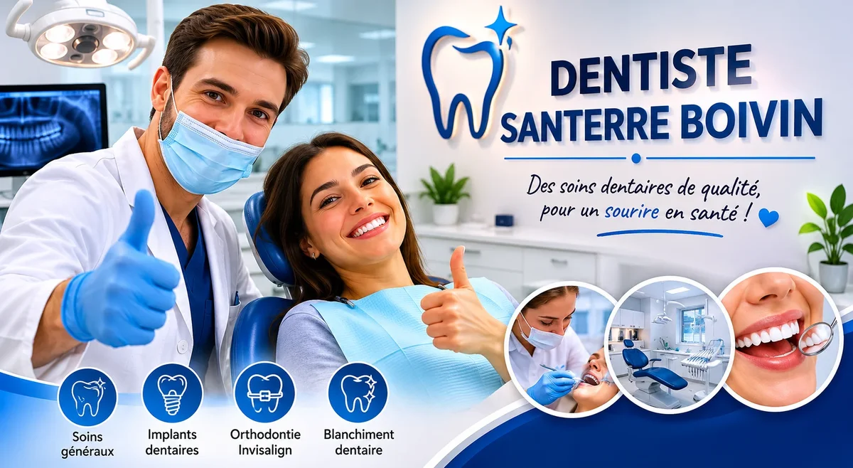 Dentiste santerre boivin : guide complet pour des soins dentaires modernes et rassurants 5 dentiste santerre boivin