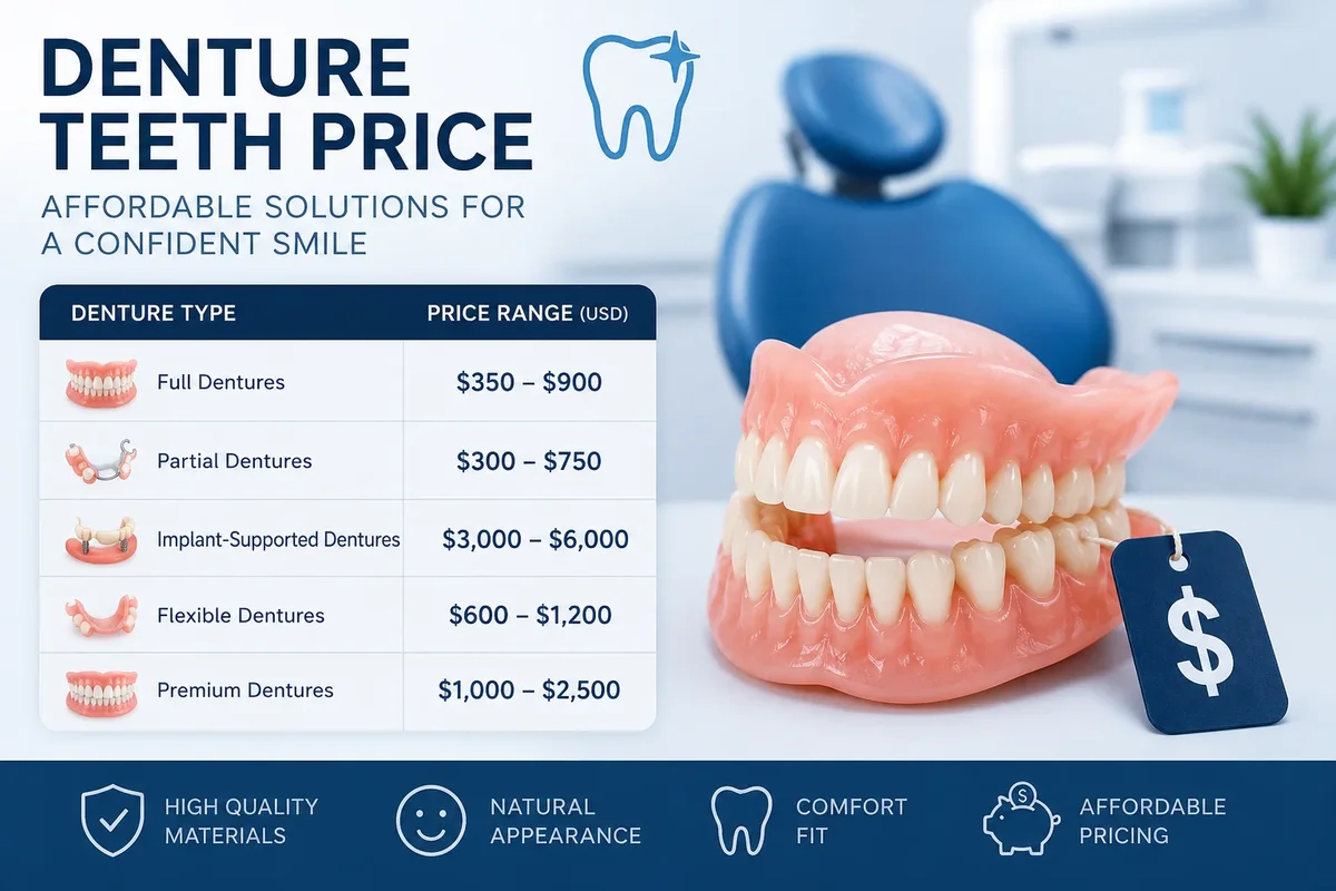 Denture Teeth Price Guide for Affordable Smile Solutions 5 denture teeth price