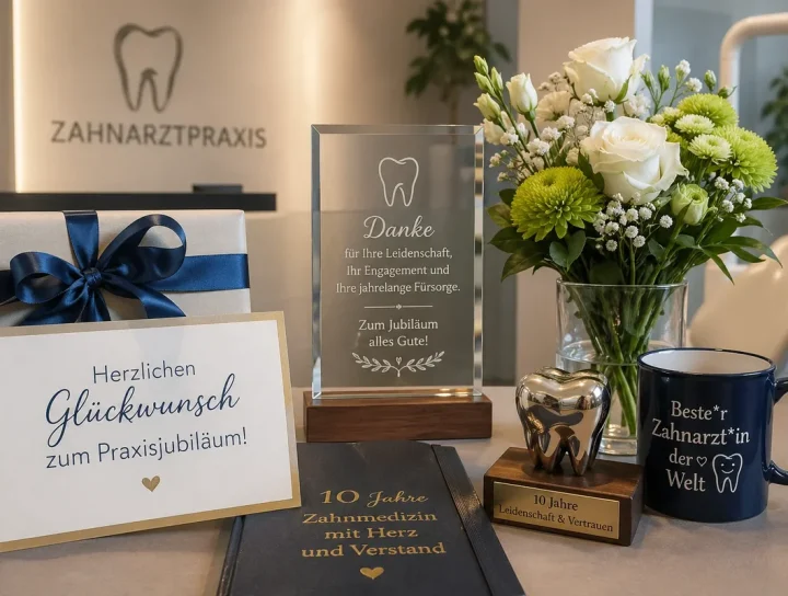 geschenke zum praxisjubiläum zahnarzt