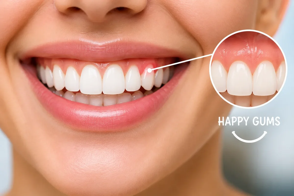 Happy Gums: 9 Essential Tips for a Healthier Smile 5 happy gums