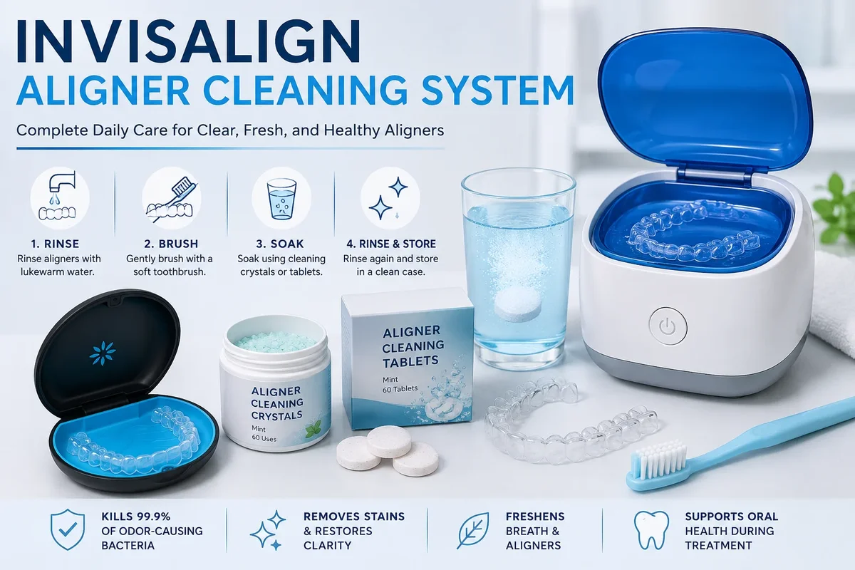 Invisalign Aligner Cleaning System