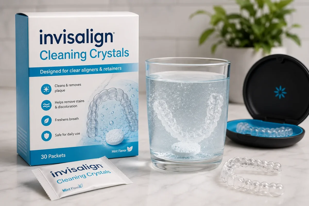 Invisalign Cleaning Crystals: Complete Guide for Clear Aligner Care 5 invisalign cleaning crystals