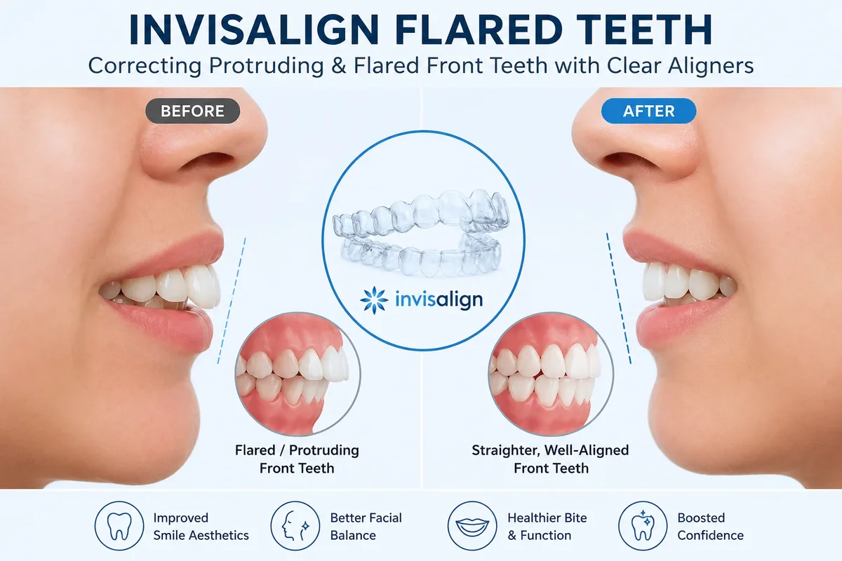 Invisalign Flared Teeth Treatment Guide 5 invisalign flared teeth
