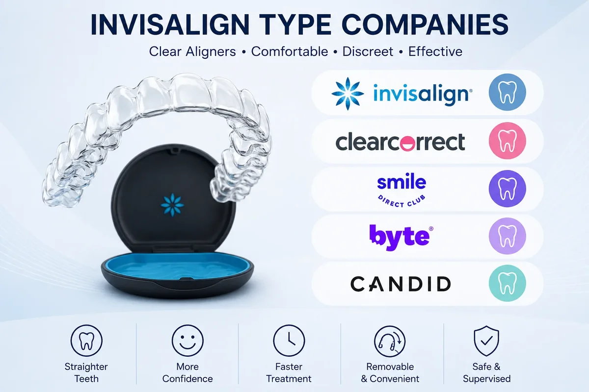 Invisalign Type Companies 5 invisalign type companies