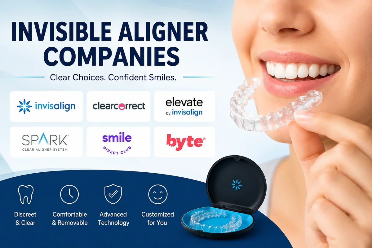 Invisible Aligner Companies: Complete Patient Guide 5 invisible aligner companies