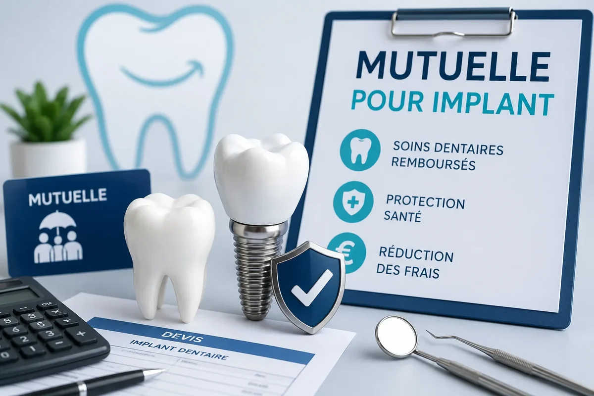 Mutuelle pour implant : tout comprendre avant de choisir 5 mutuelle pour implant