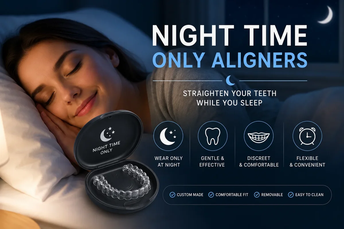 Night Time Only Aligners 5 night time only aligners