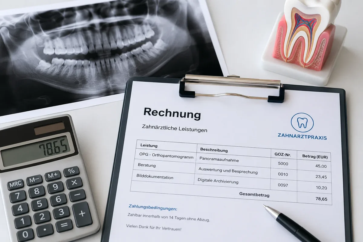 OPG Zahnarzt Abrechnung: Alles Wichtige im Überblick 5 opg zahnarzt abrechnung