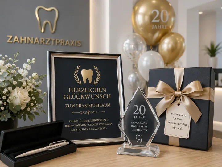 praxisjubiläum zahnarzt geschenk