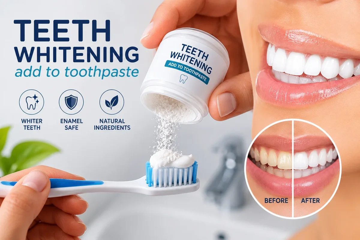 Teeth Whitening Add to Toothpaste: Safe Ways to Brighten Your Smile 5 teeth whitening add to toothpaste