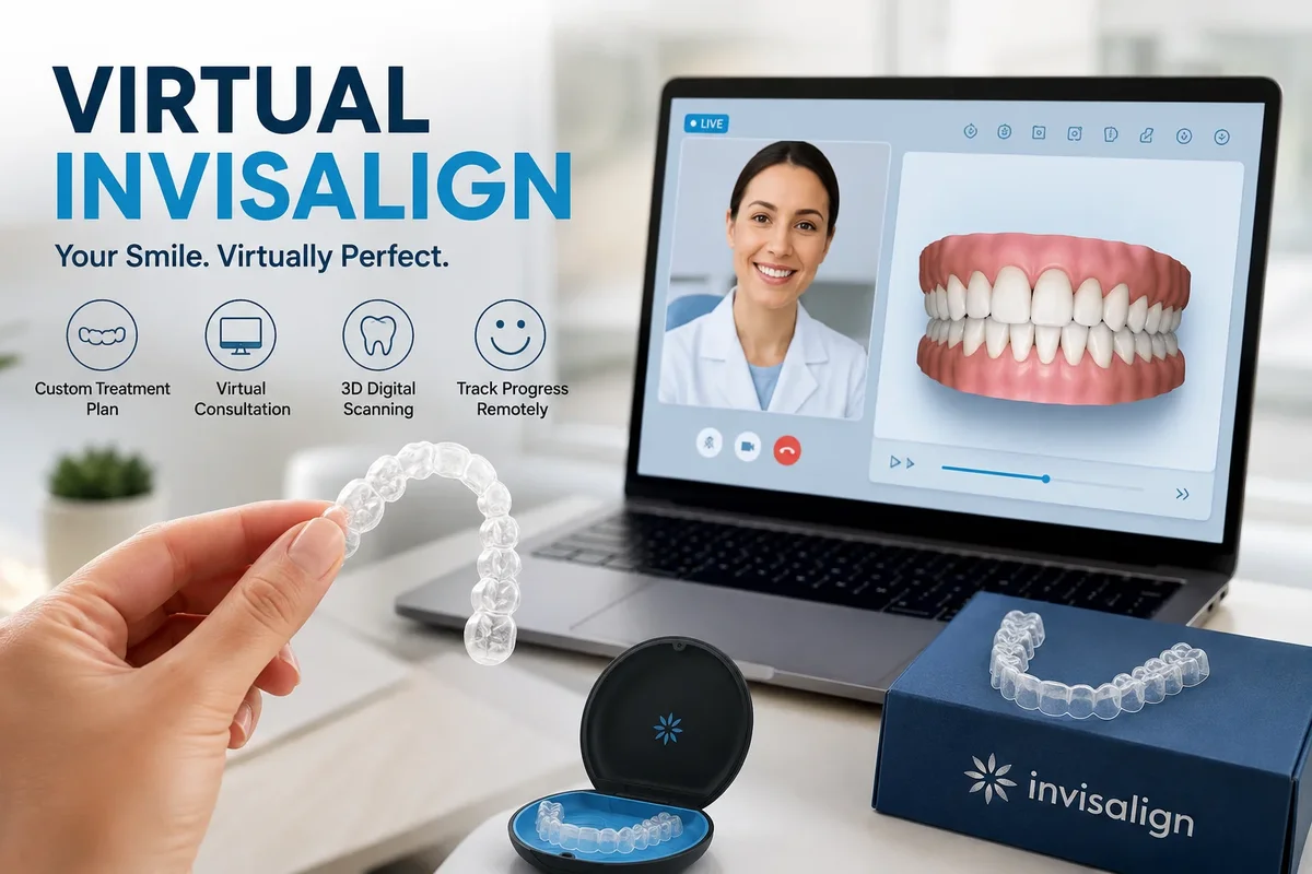 Virtual Invisalign Treatment for Modern Smile Correction 5 virtual invisalign