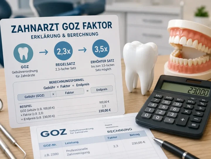 zahnarzt goz faktor: Alles zur Abrechnung beim Zahnarzt 8 zahnarzt goz faktor