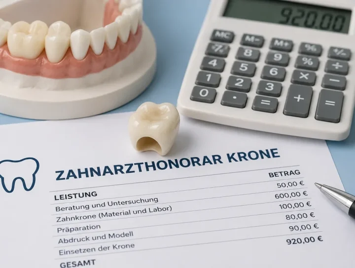 zahnarzthonorar krone