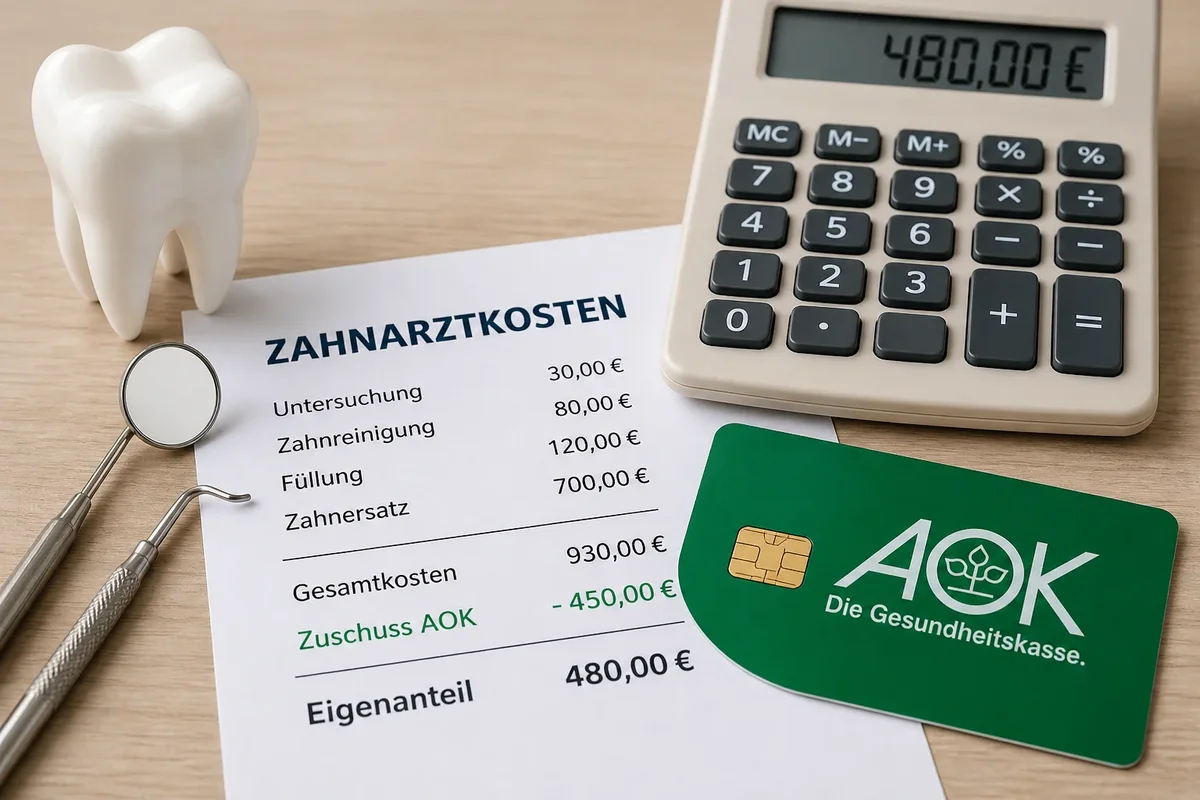 zahnarztkosten aok: 7 wichtige Fakten für Patienten 5 zahnarztkosten aok