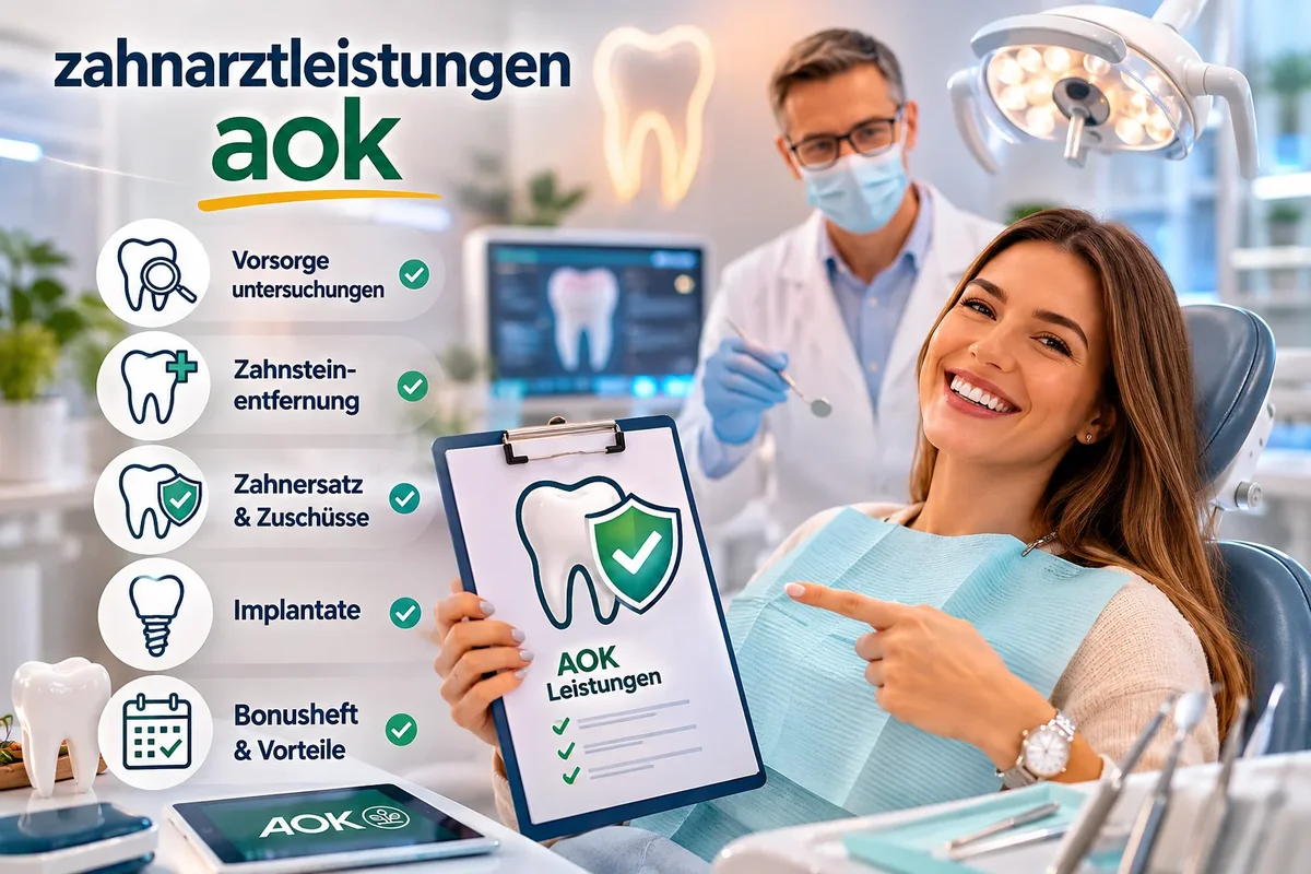 zahnarztleistungen aok: Alle wichtigen Infos im Überblick 5 zahnarztleistungen aok