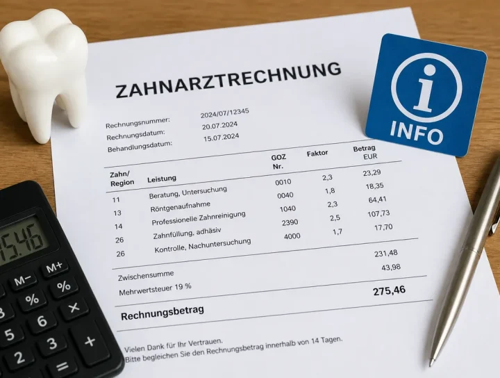 zahnarztrechnung info: Alles, was Sie wissen müssen 4 zahnarztrechnung info