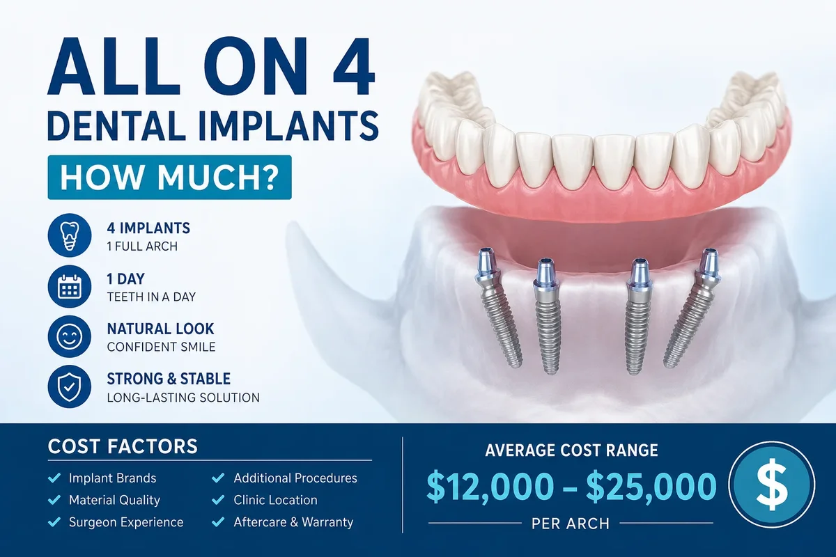 All on 4 Dental Implants How Much? A Practical Cost Guide Before You Decide 5 all on 4 dental implants how much