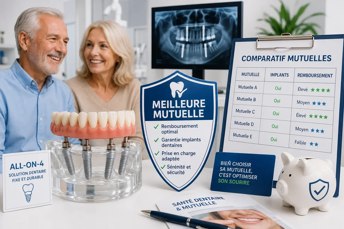 All-on-4 meilleure mutuelle : comment choisir la couverture la plus adaptée à votre traitement 5 all on 4 meilleure mutuelle