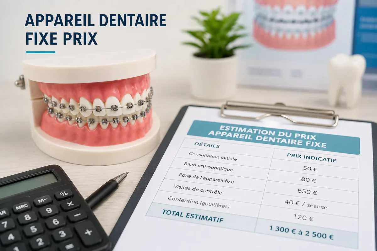 Appareil Dentaire Fixe Prix : Ce Qu’il Faut Savoir Avant de Commencer 5 appareil dentaire fixe prix